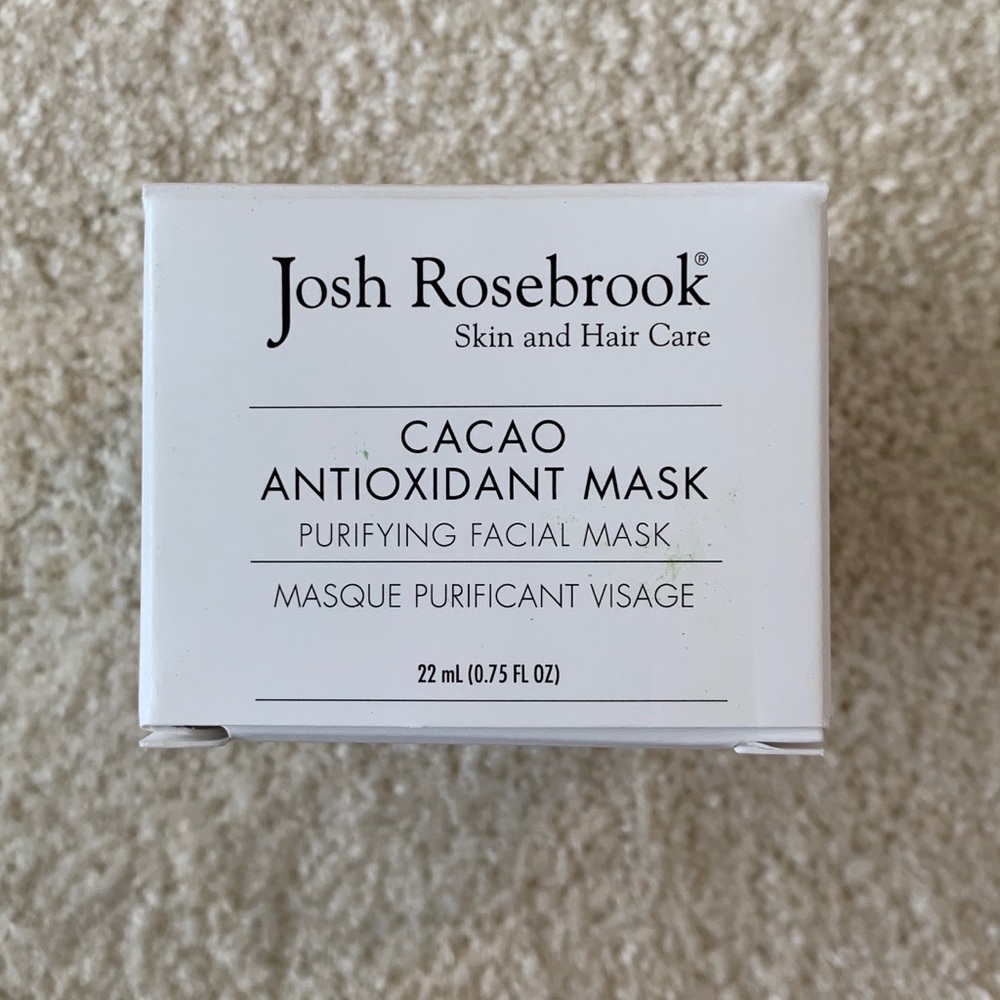 Josh Rosebrook Cacao Antioxidant Mask 22ml/.75floz